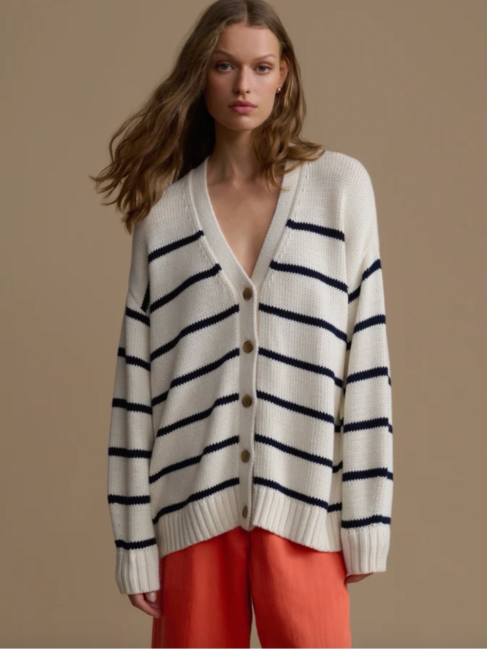 Jenni Kayne Chloe Striped Cardigan